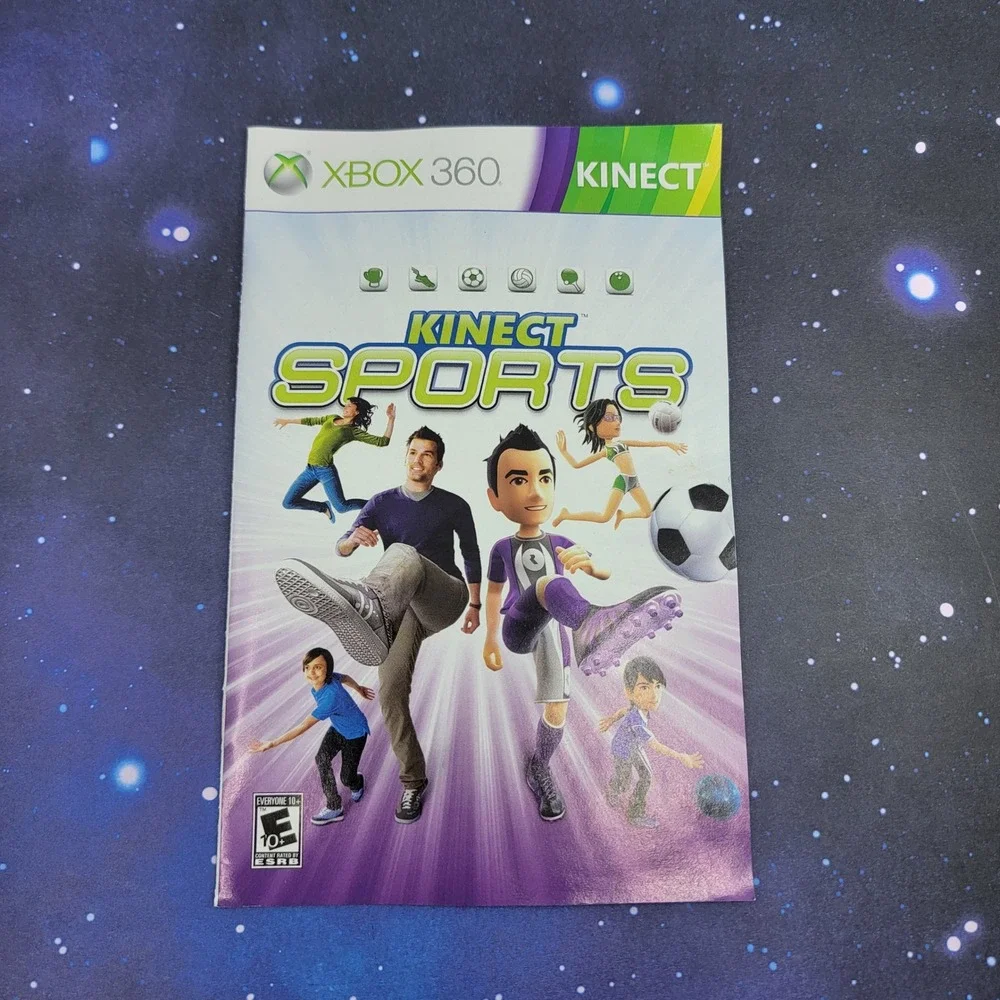 Kinect Sports Xbox 360 Microsoft Game‎ Studios CIB Complete with Manual